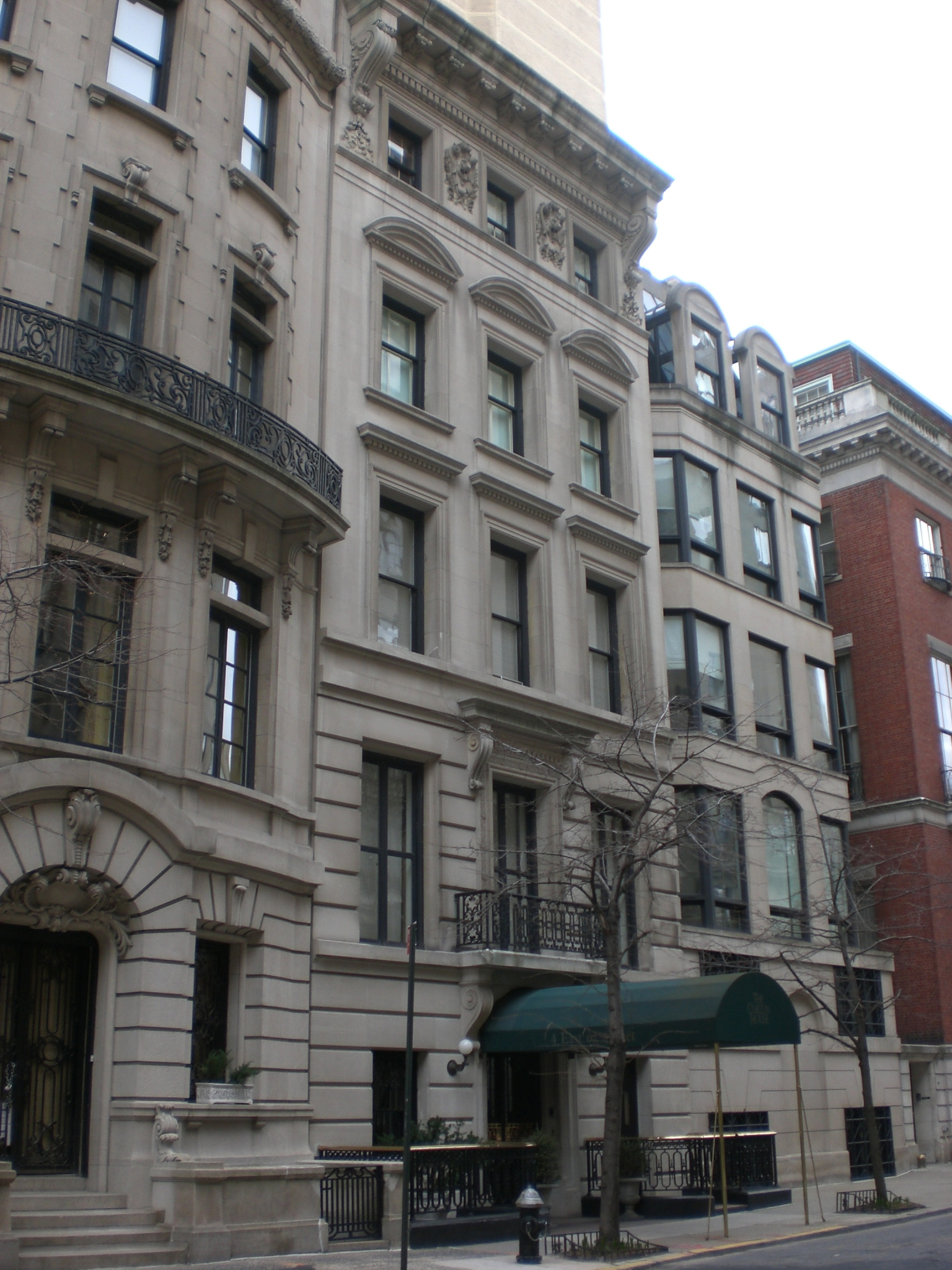 The Curzon House, 4 East 62nd Street