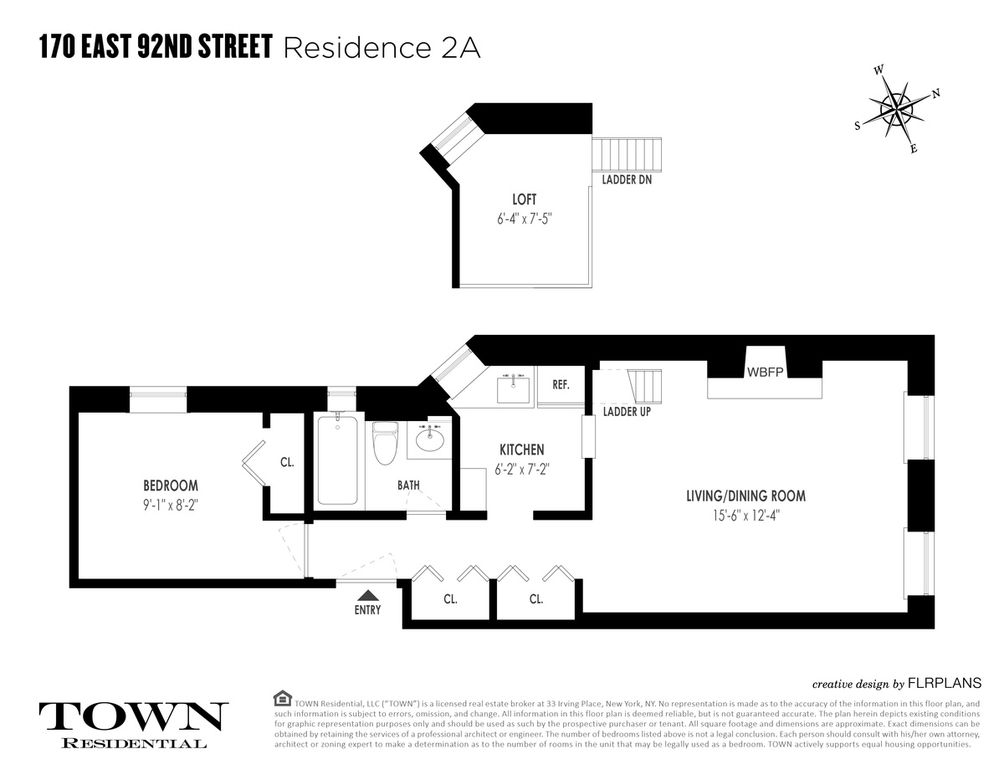 170 East 92nd Street #2A floor plan