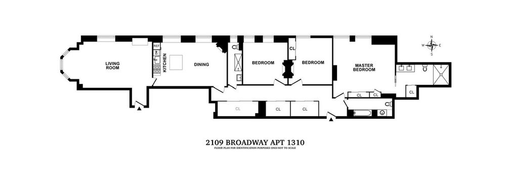 2109 Broadway #13-0210 floor plan