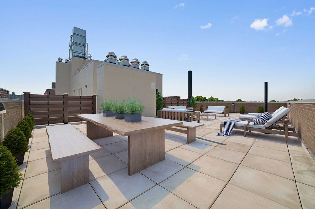 rooftop at The Pointe at 65-70 Austin Street in Rego Park