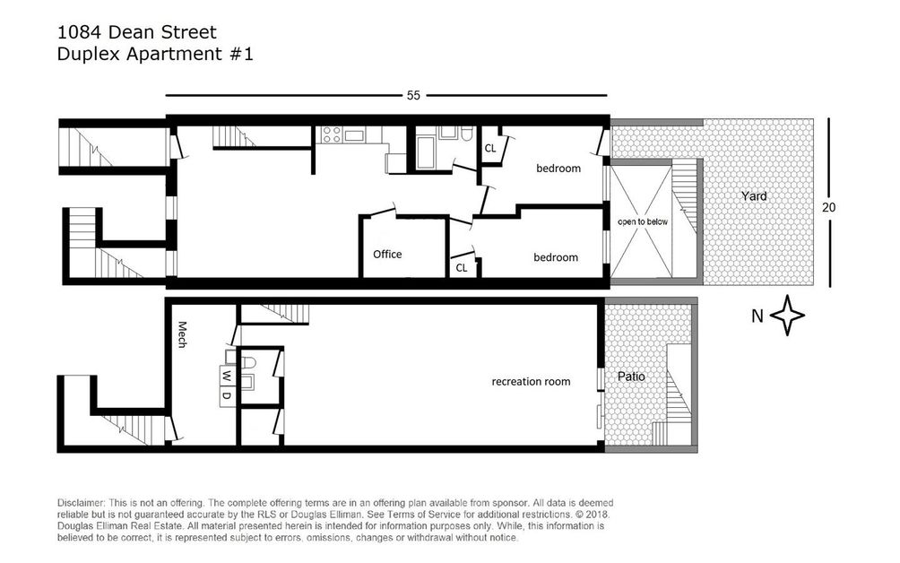 1084 Dean Street #1 floor plan