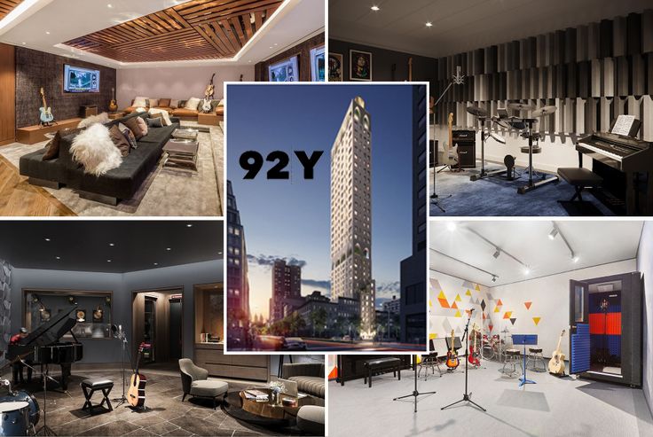 Sounds good to us: Music rooms are becoming an increasingly popular amenity in New York City buildings