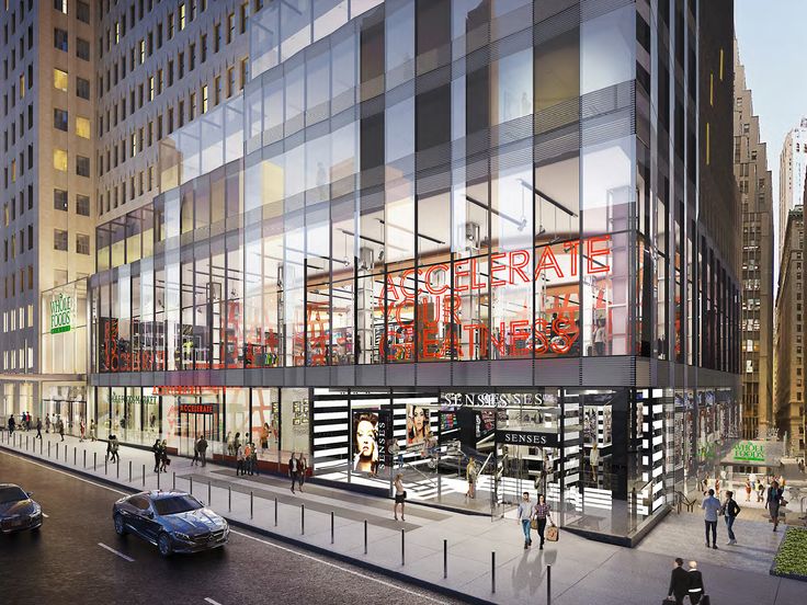 Proposed retail base of One Wall Street