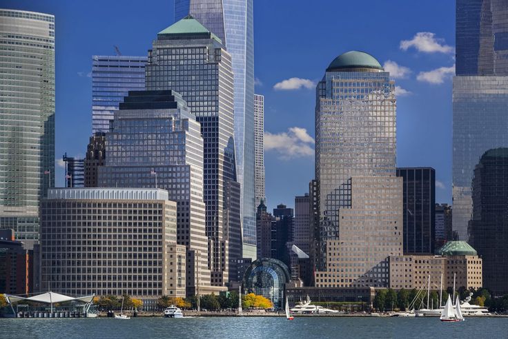 World Financial Center, also known as Brookfield Place, via Pelli Clarke Pelli Architects
