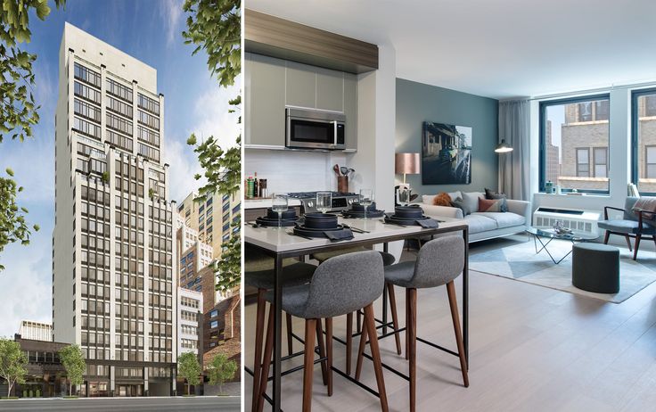 Chelsea 29 has just opened its leasing office (Images via The Marketing Directors / Hill West)
