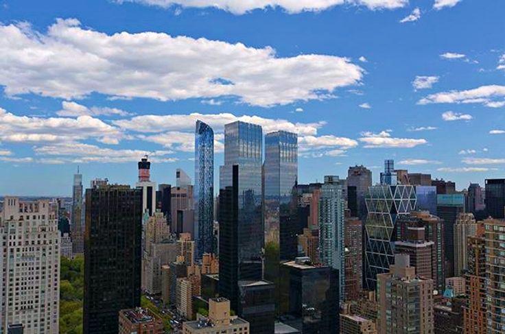 View from The Regent at 45 West 60th Street near Lincoln Center (Image via Glenwood Management)