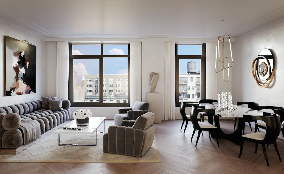 40 Bleecker Street: New Images of Terraced NoHo Condos Designed by Ryan ...