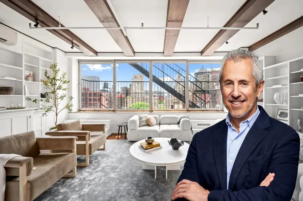 Danny Meyer in Greenwich Village loft