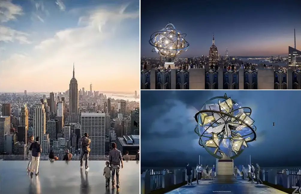 30 Rock opens new rooftop ride 'The Beam' recreating iconic