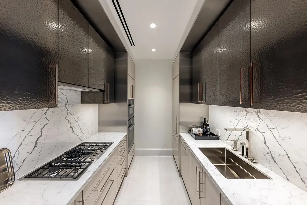 Kitchen with custom cabinetry