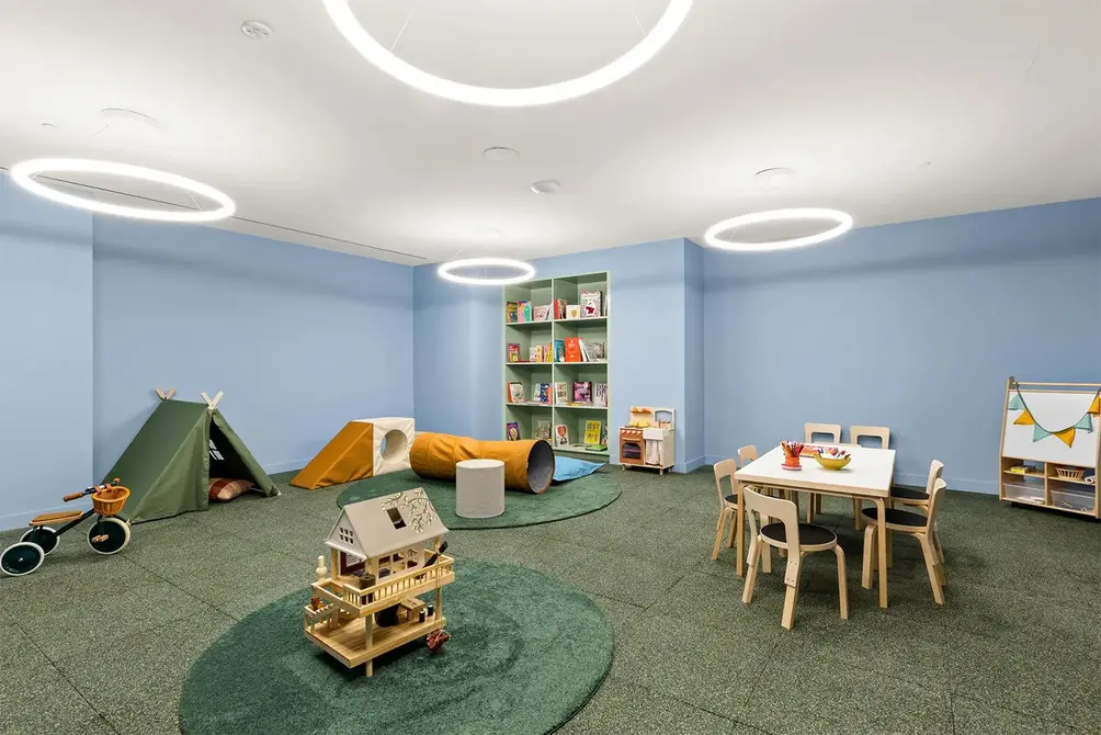 Children's playroom, Brooklyn condos