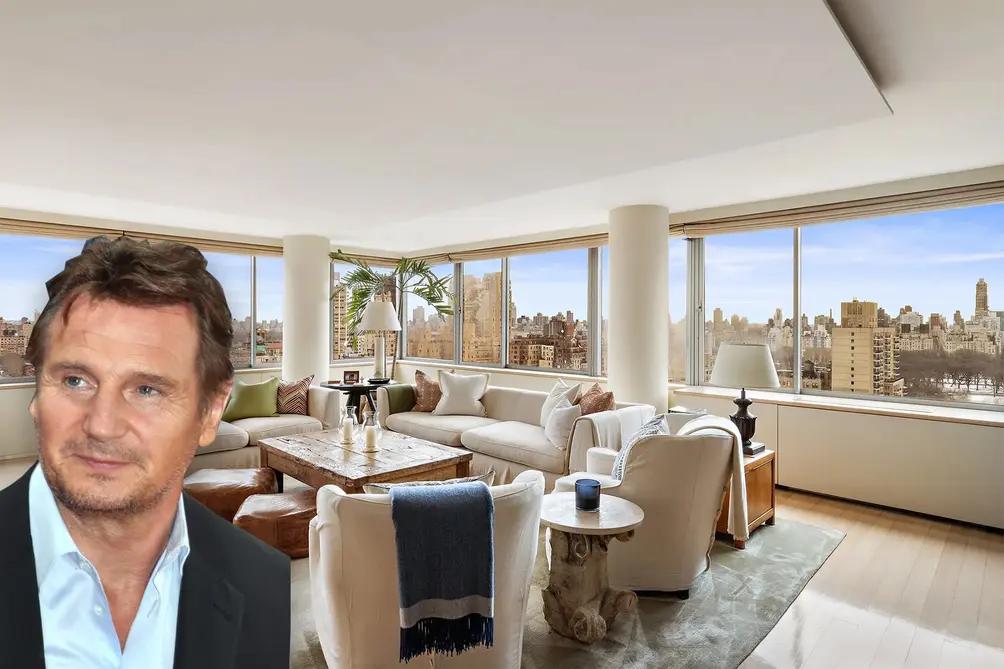 Liam Neeson's Upper West Side apartment