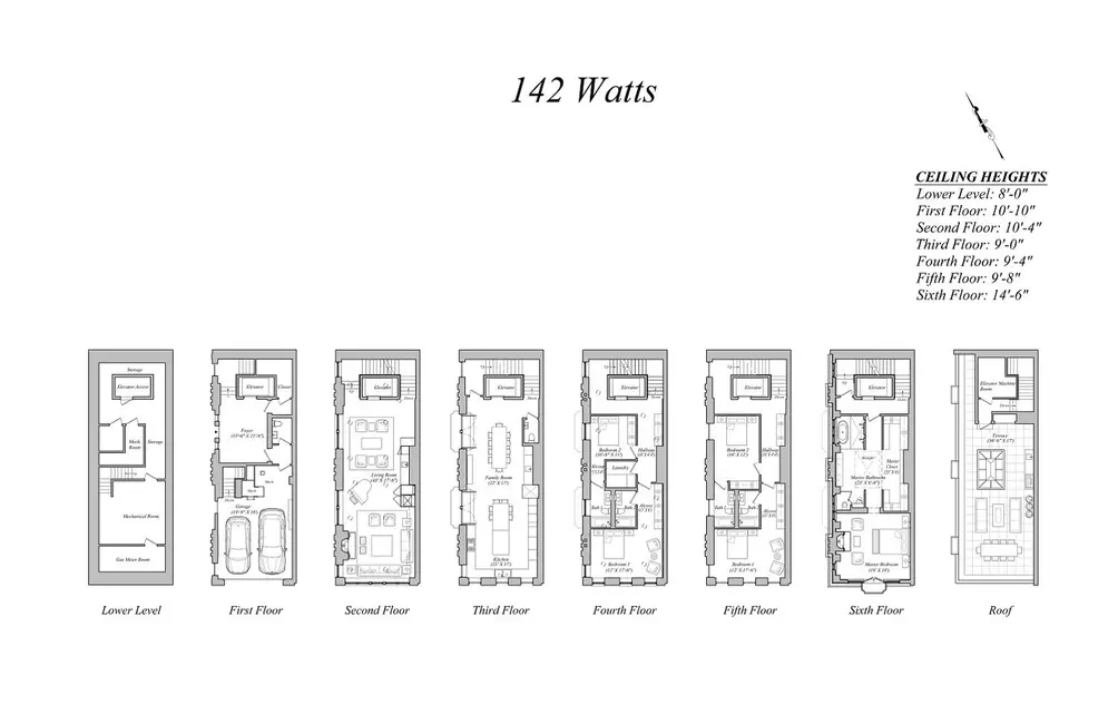 142 Watts Street floor plan
