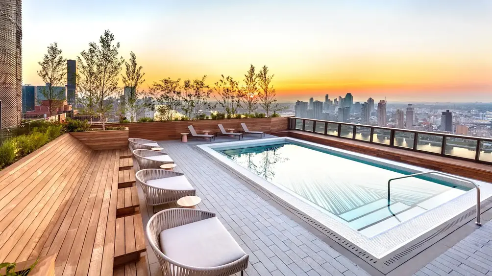 The Copper rooftop pool