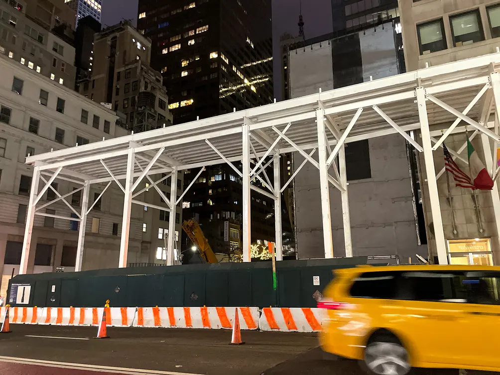 Rolex tower construction site