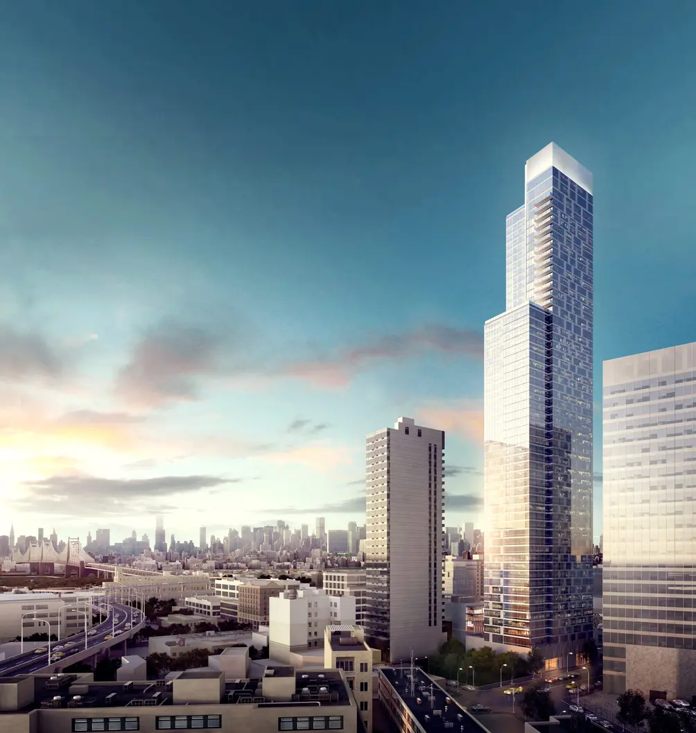 Rendering of Tower 28 in Long Island City
