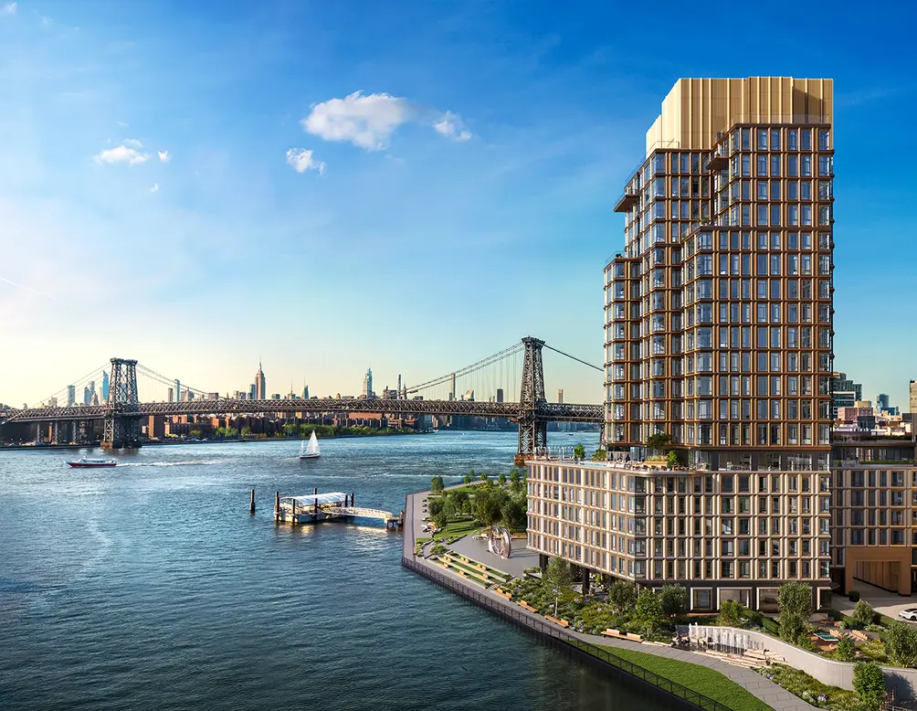 One Williamsburg Wharf, waterfront condominium