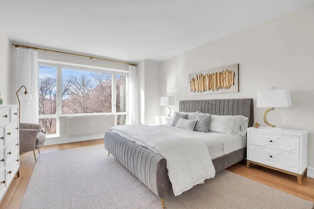 Primary bedroom with Central Park views