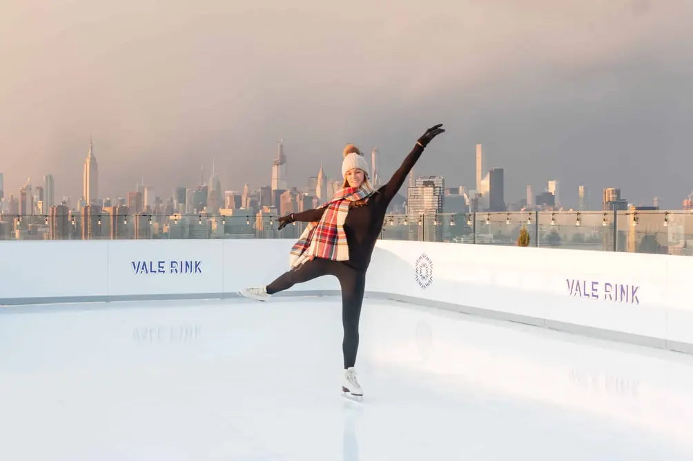 William Vale ice skating