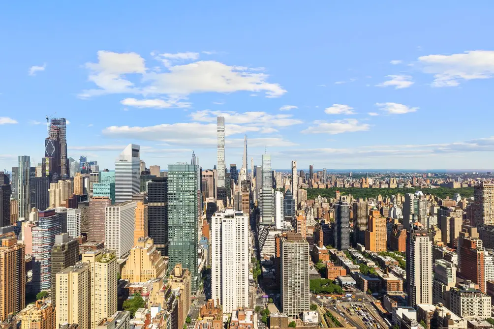 Manhattan skyline and Central Park