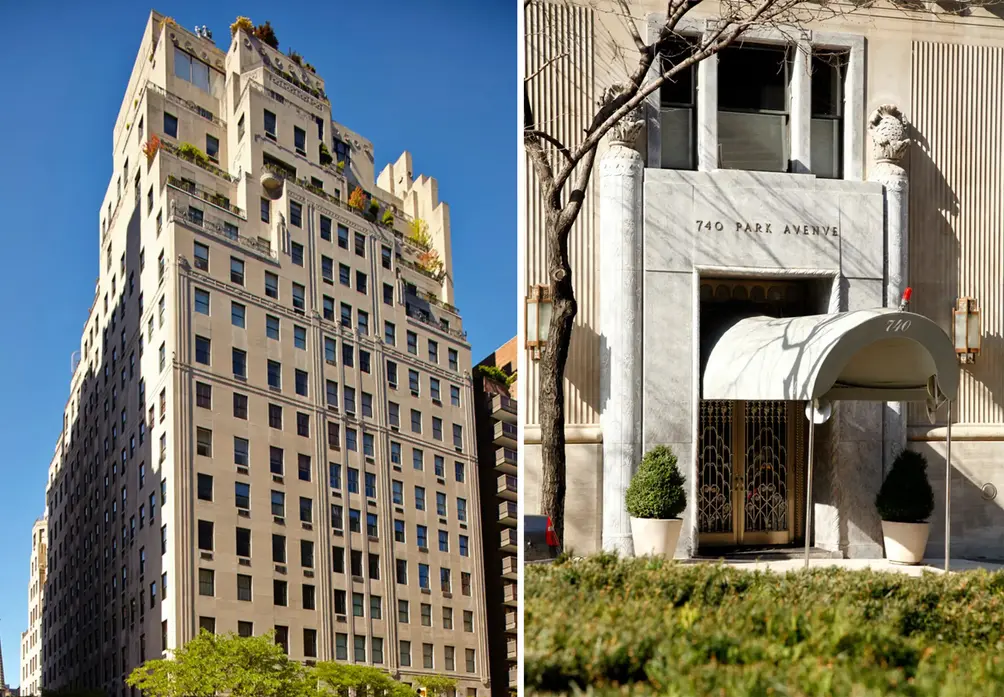 740 Park Avenue, Upper East Side cooperative