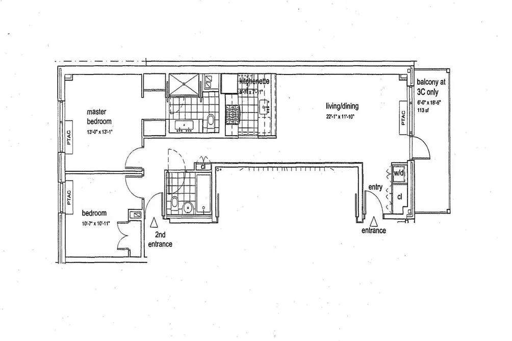 72 Steuben Street #3C floor plan