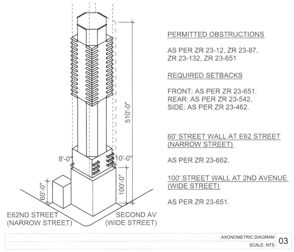 249 East 62nd Street plans
