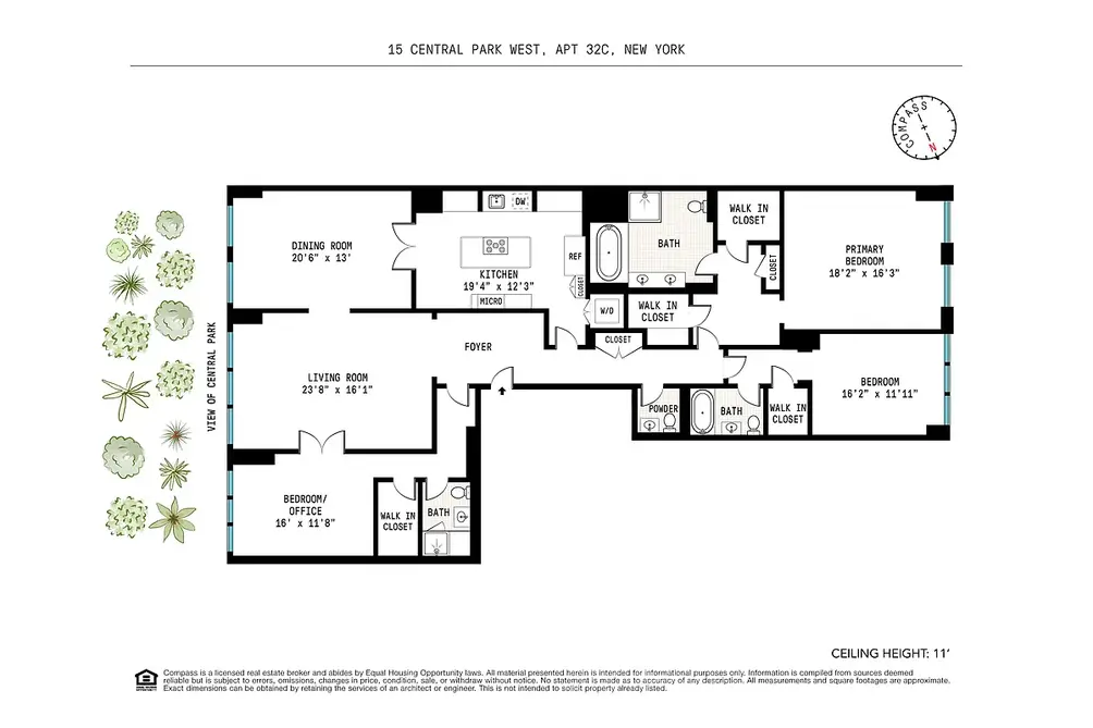 NYC condos, 15 Central Park West