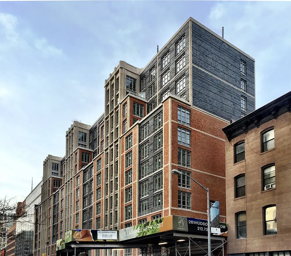 261 Hudson Street, postmodern architecture, NYC condos