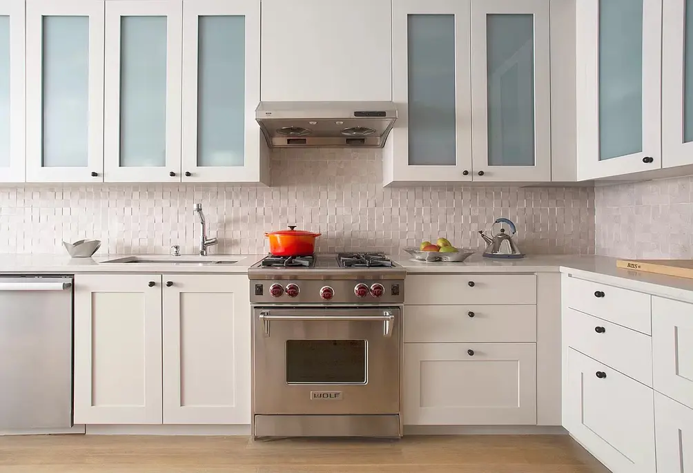 Kitchen with high-end appliances