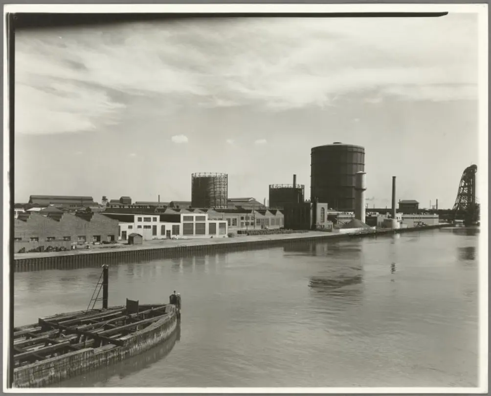Newtown Creek in the early 20th century