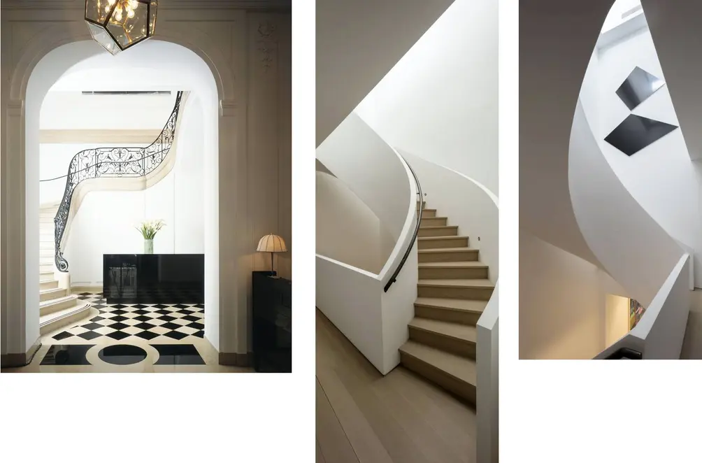 A sampling of the staircases designed by Seldorf Architects