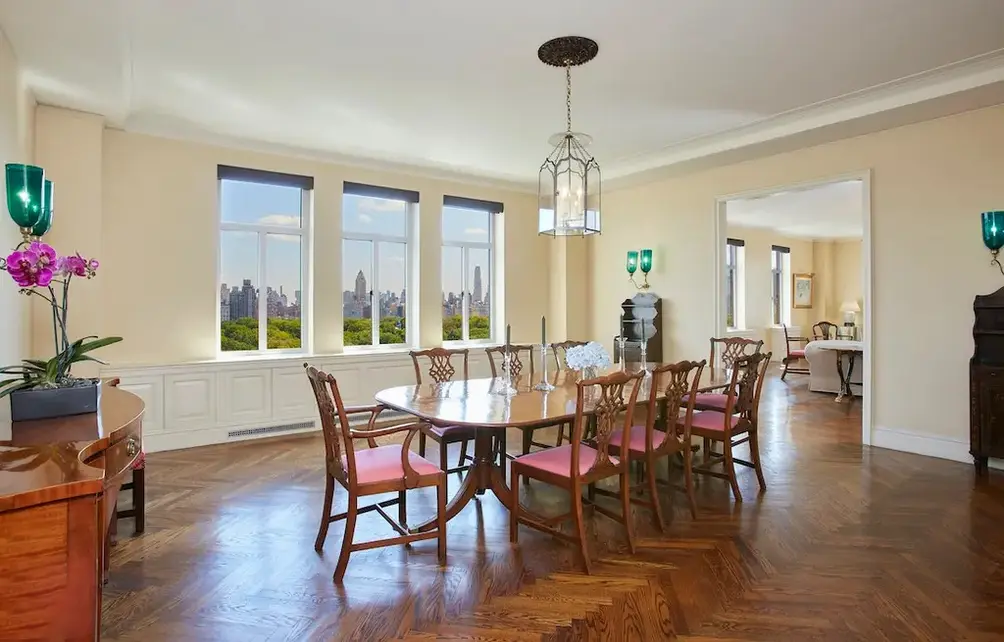 Formal dining area