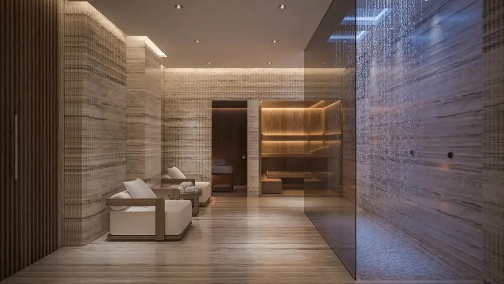 Saunas and experiential shower