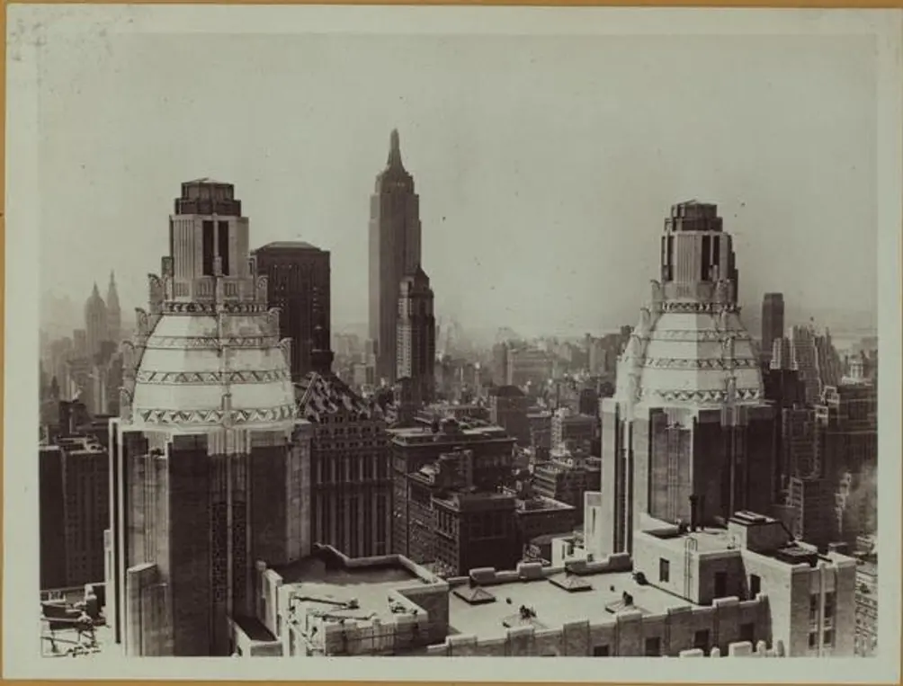 Domes, Waldorf-Astoria Hotel, Underwood & Underwood, NYPL