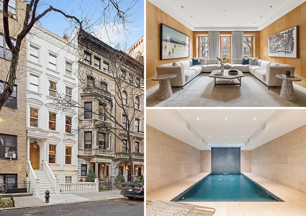 45 East 74th Street, Upper East Side mansion with basement pool