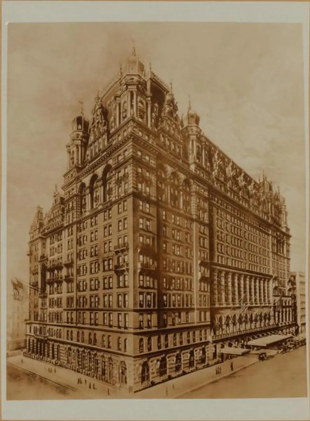 Waldorf-Astoria Hotel, Brown Brothers, NYPL