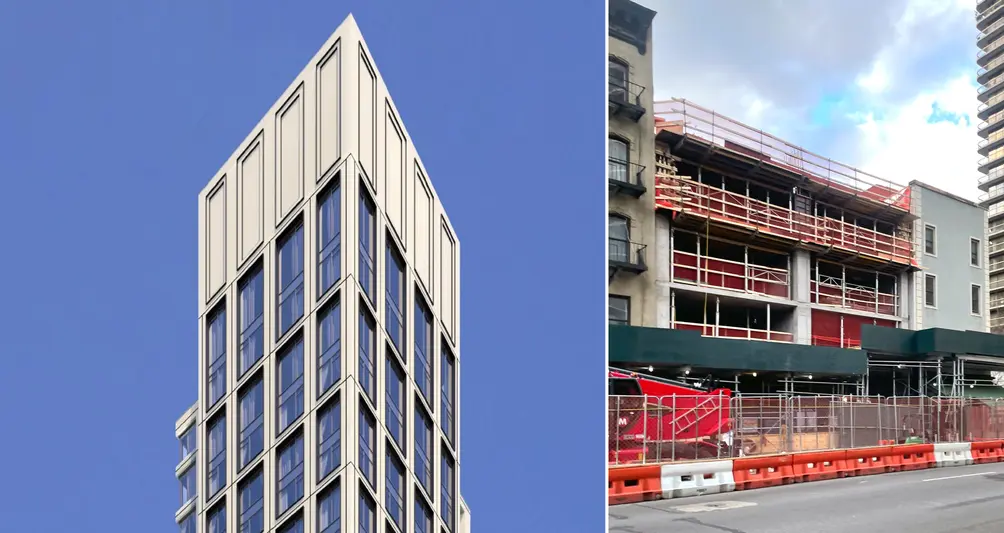 New Lenox Hill tower at 1026 Third Avenue takes to the sky 