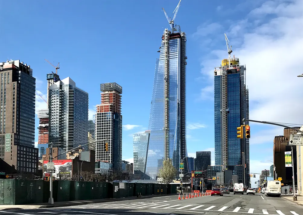 15 самых. Хадсон-Ярдс, 30. 30 Hudson Yards. New York 30 Hudson Yards. 30 Hudson Yards Constructions Section.