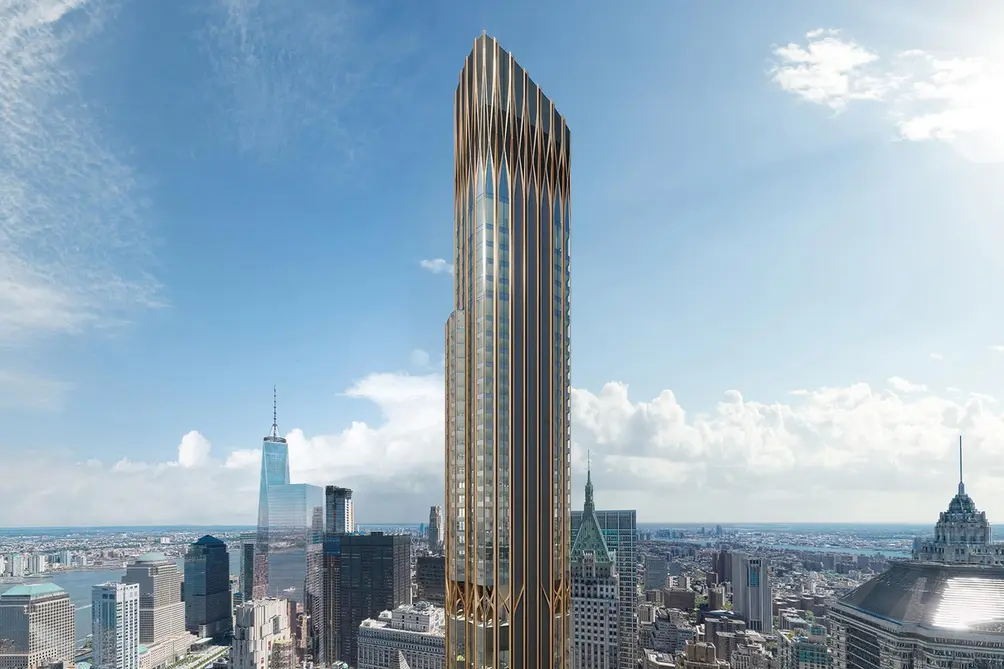 NYC skyscraper renderings downtown