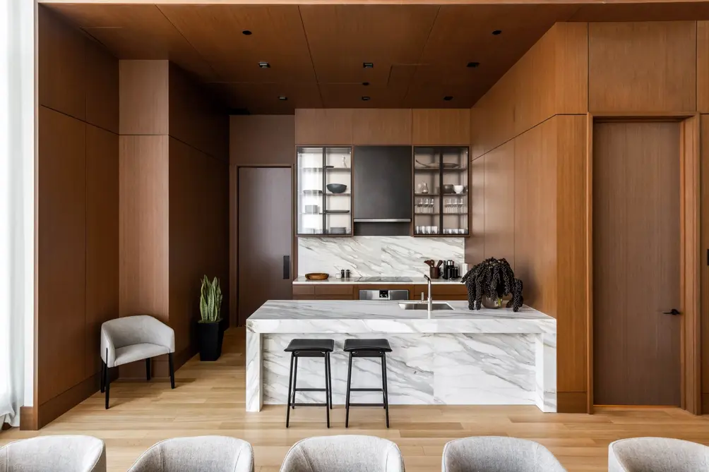 First look inside Madison House\'s warm, material-rich interiors by Gachot  Studios | CityRealty