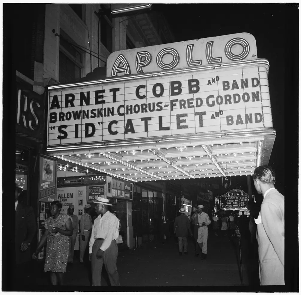 Harlem, Apollo Theater in 1946, The Library of Congress