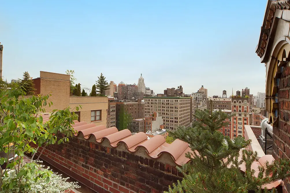 Terrace overlooking Greenwich Village