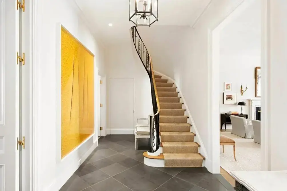 Entrance foyer with staircase