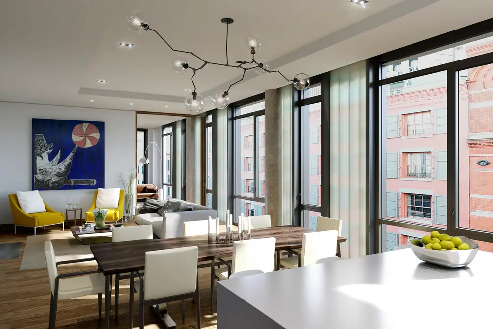 Tribeca lofts, Tribeca condos, downtown apartments, 15 Leonard Street