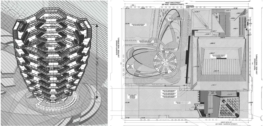 Проект стал. Томас Хезервик чертежи. Арт-объект Vessel план. Транспортный узел в Нью-Йорке планы чертежи. Гудзон планировка.