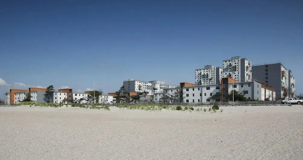 Aerial view of Arverne View