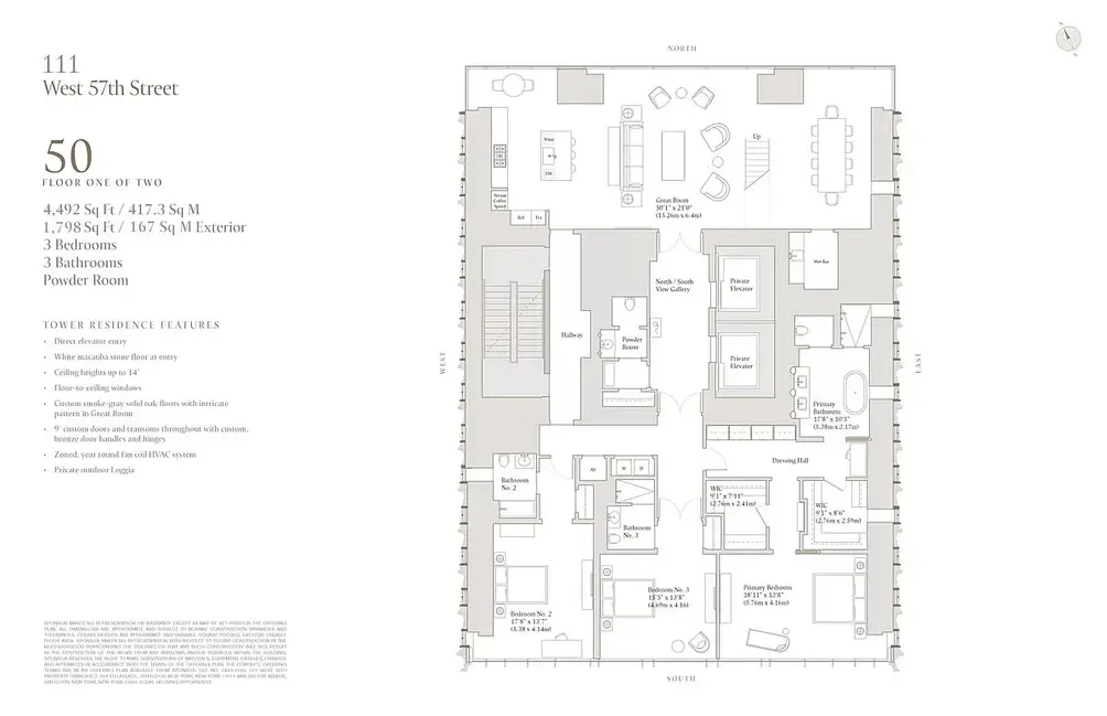 Lower-level floor plan