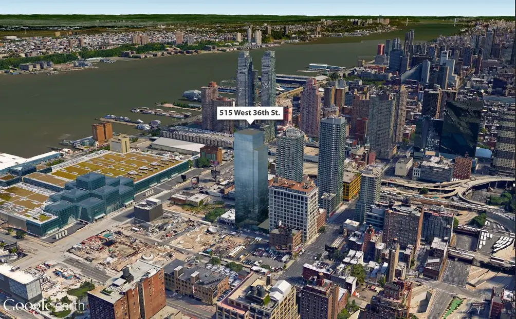 Manhattan towers, New York real estate, 515 West 36th Street, Ismael Leyva Architects, Lalezarian, New York rentals