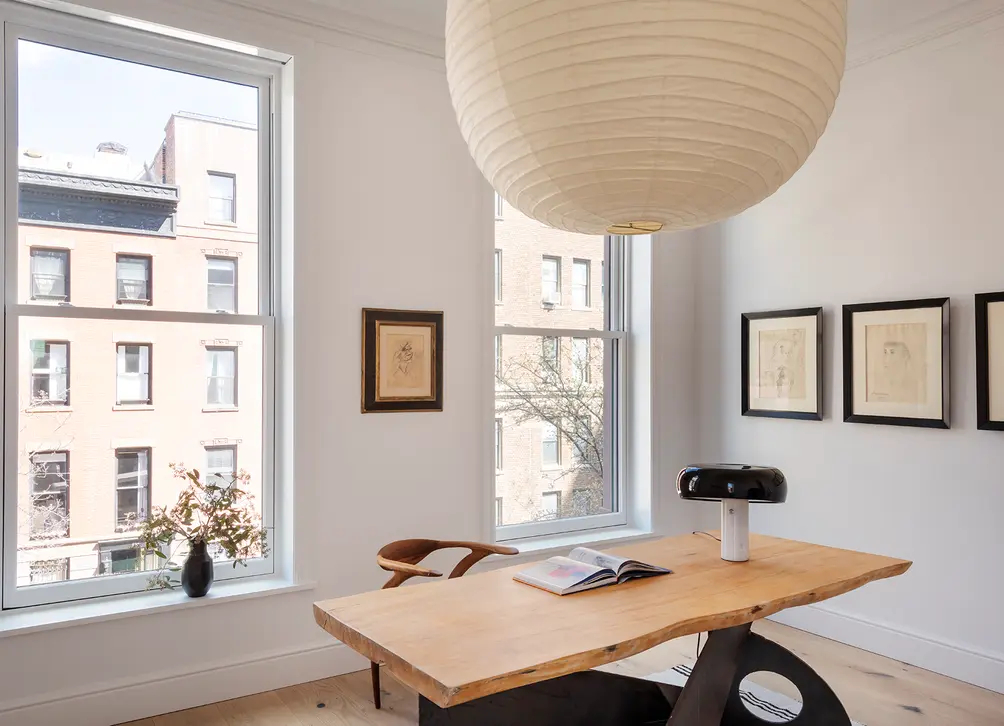 Home office/dining area